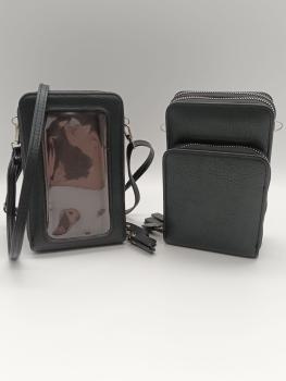 HANDTASCHE/HANDY-TOUCHSCREEN schwarz
